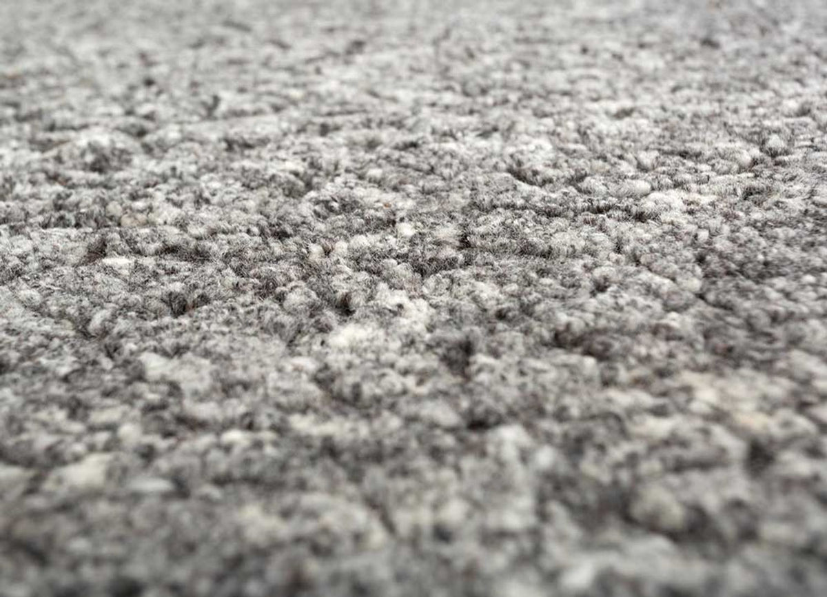 Dywan wełniany - 300 x 240 cm - srebrny