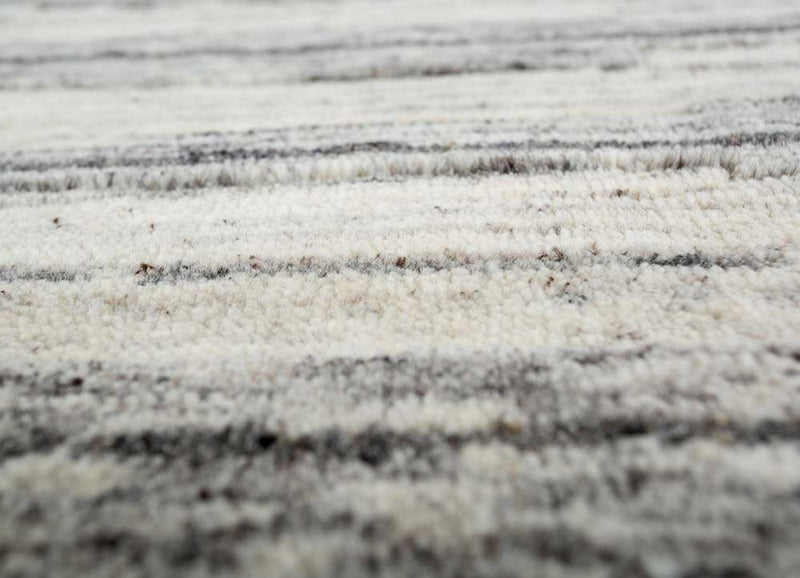 Dywan wełniany - 270 x 180 cm - kremowy