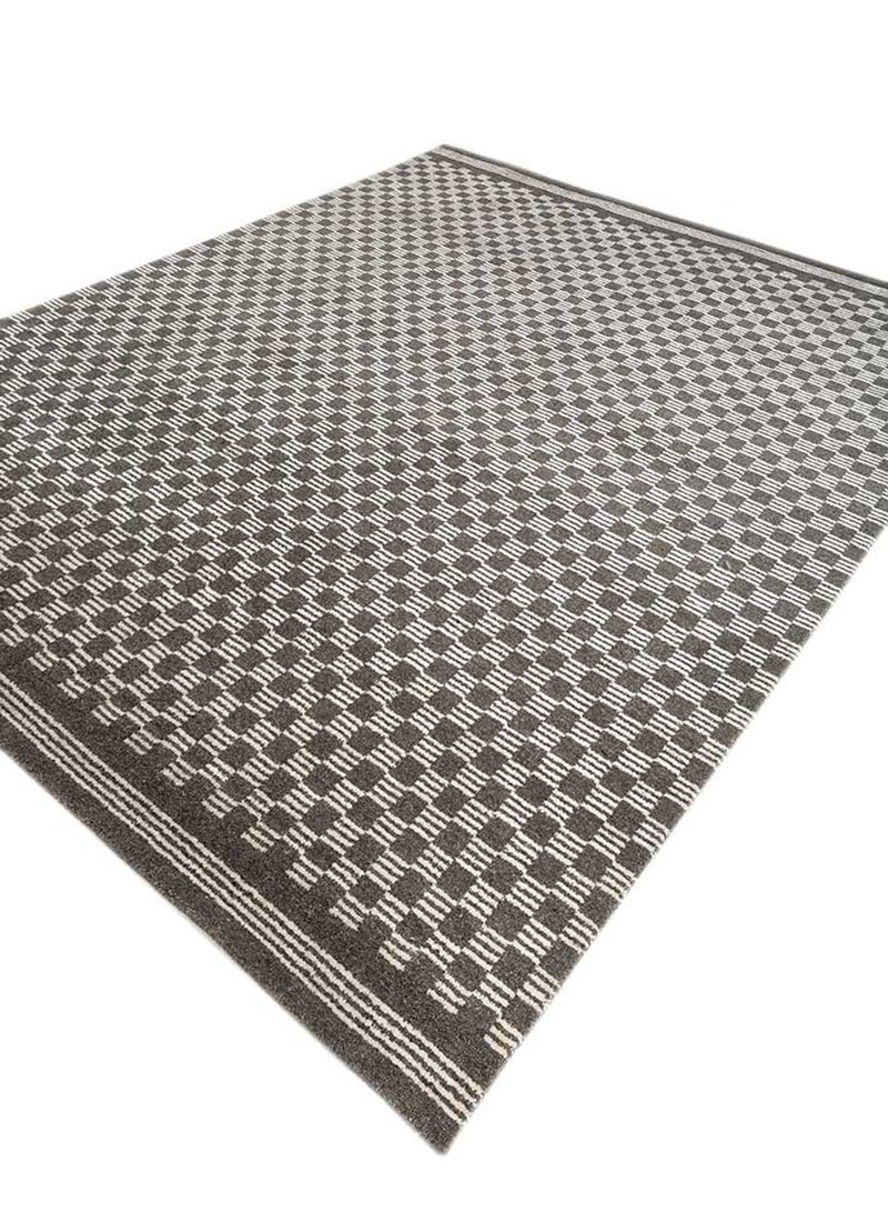 Dywan - 300 x 240 cm - czarno-biały