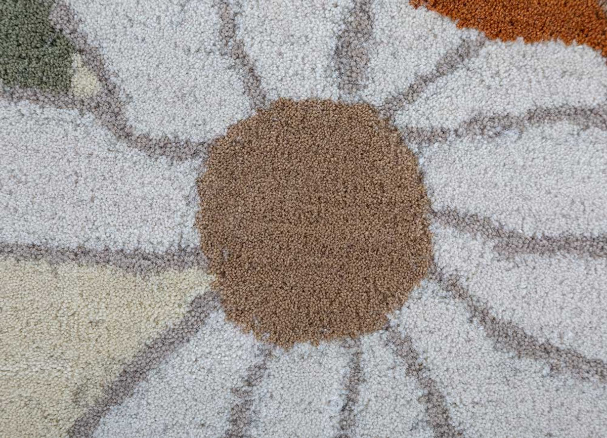 Dywan wełniany kształt specjalny  - 270 x 180 cm - wielokolorowy