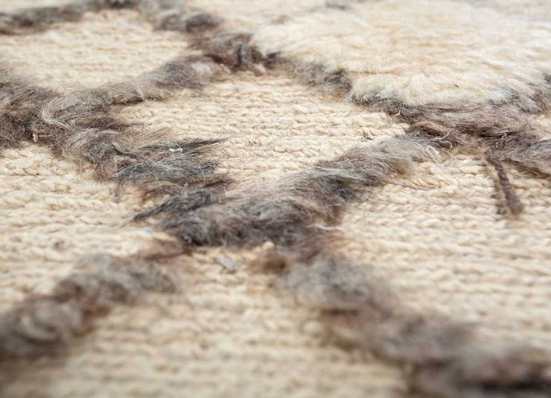 Dywan sizalowy - 180 x 120 cm - beżowy