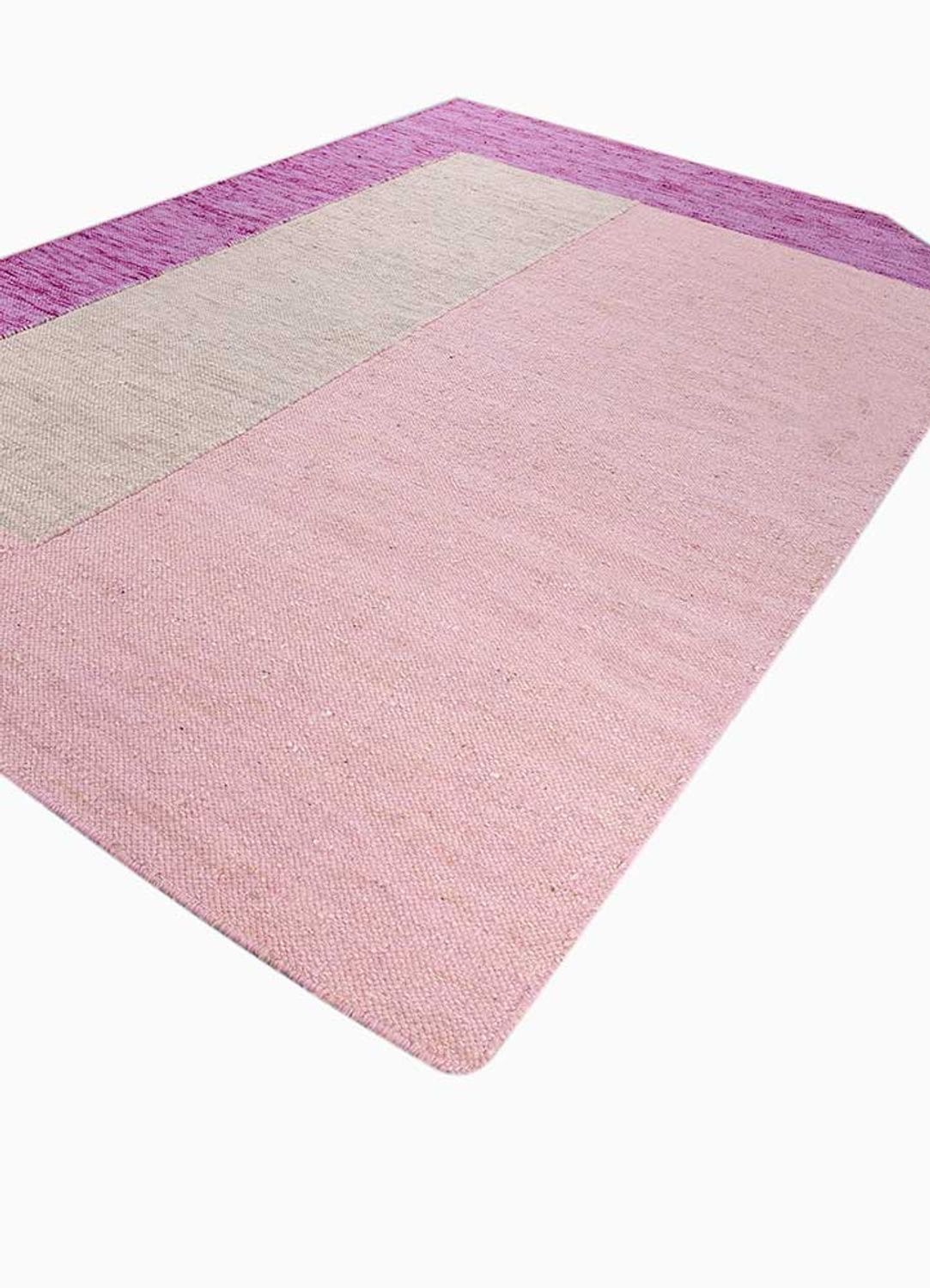 Dywan wełniany kształt specjalny  - 270 x 180 cm - pomarańczowy