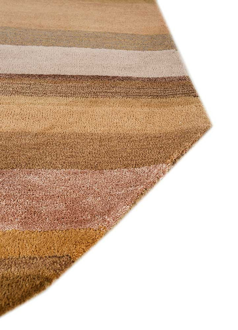 Dywan wełniany kształt specjalny  - 270 x 180 cm - niebieski