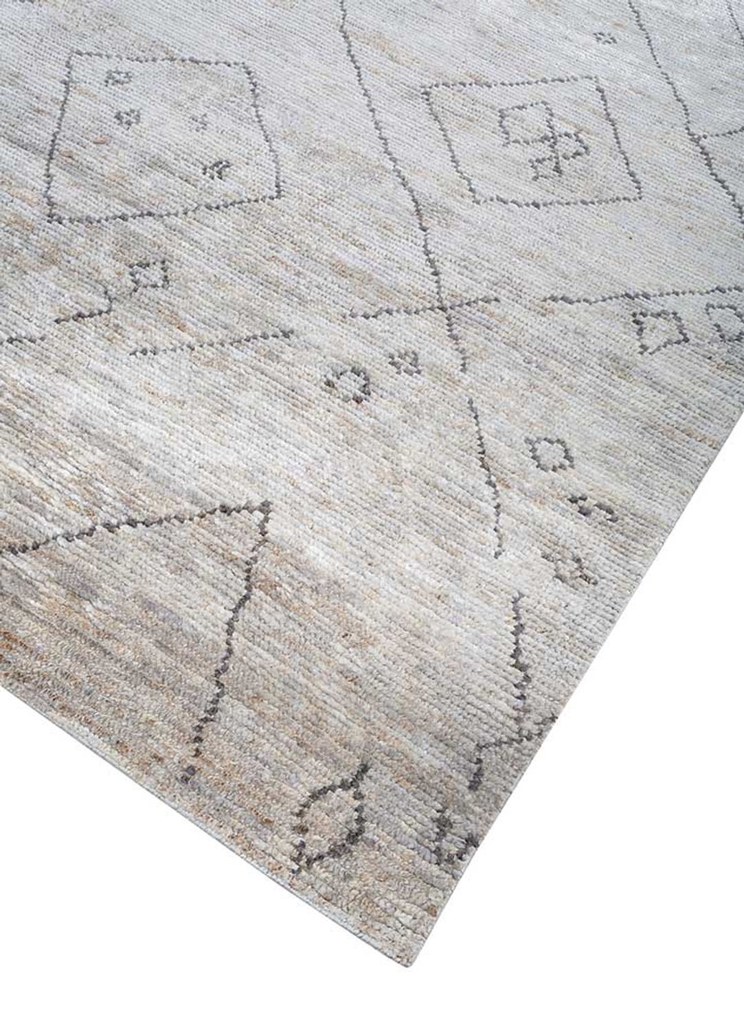 Dywan sizalowy - 300 x 240 cm - biały