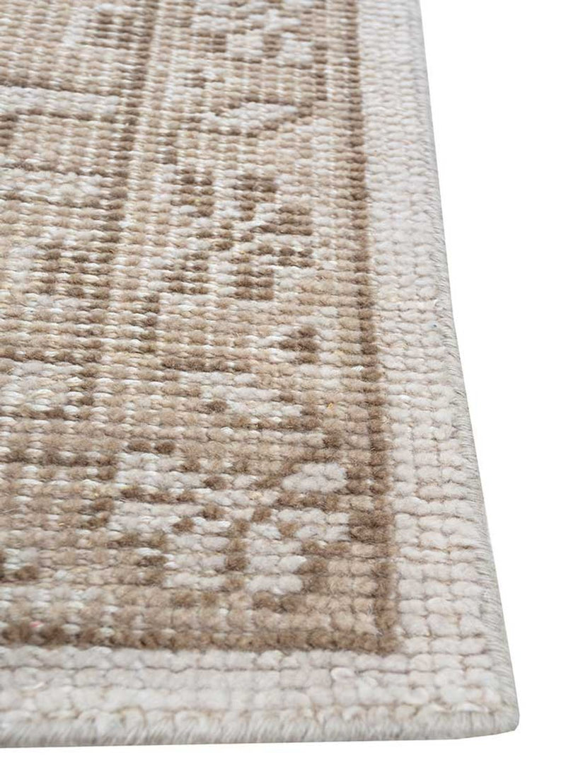 Dywan wełniany - 300 x 240 cm - biały