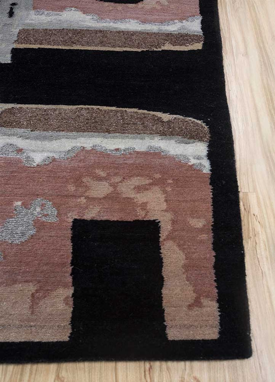 Dywan wełniany - 315 x 240 cm - wielokolorowy