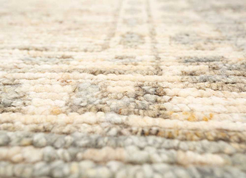 Dywan wełniany - 300 x 240 cm - biały