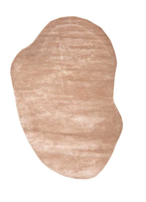 Designerski dywan kształt specjalny  - 225 x 150 cm - pomarańczowy