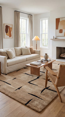 Designerski dywan - LunarLuxe - prostokątny