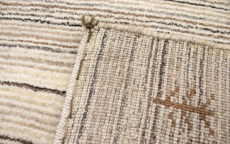 Dywan wełniany - 145 x 79 cm - wielokolorowy