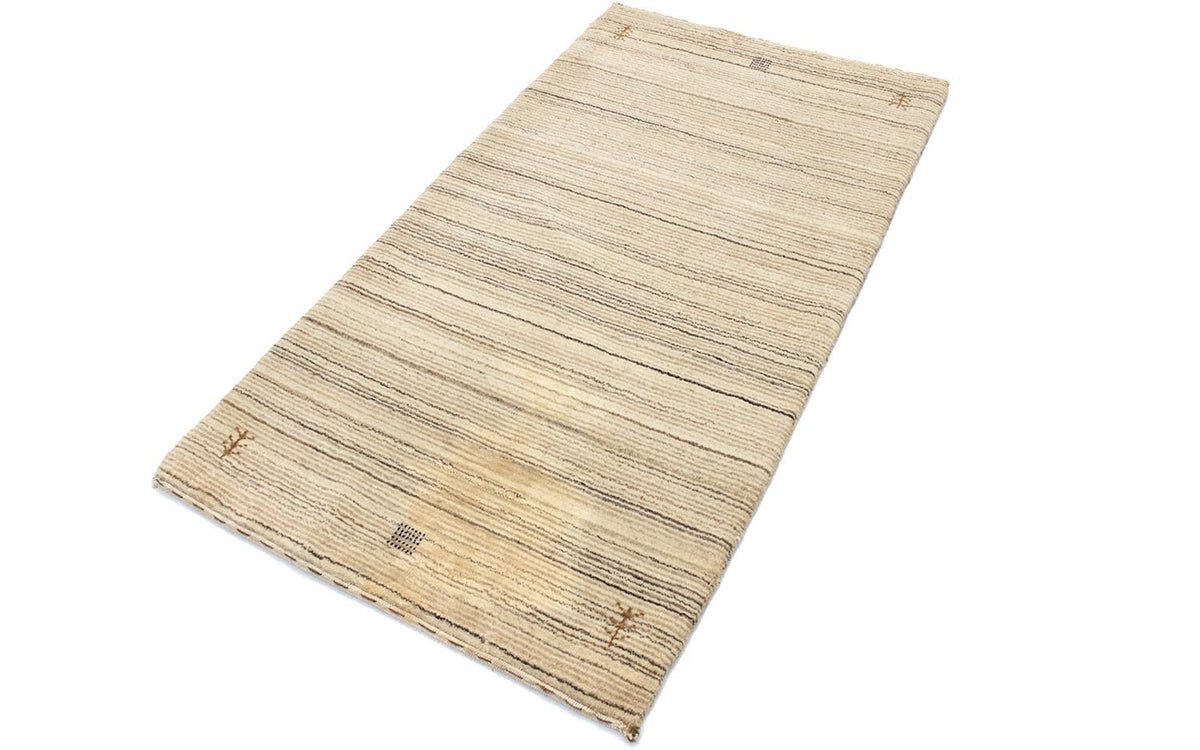 Dywan wełniany - 145 x 79 cm - wielokolorowy