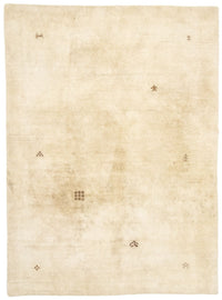 Dywan wełniany - 195 x 140 cm - beżowy