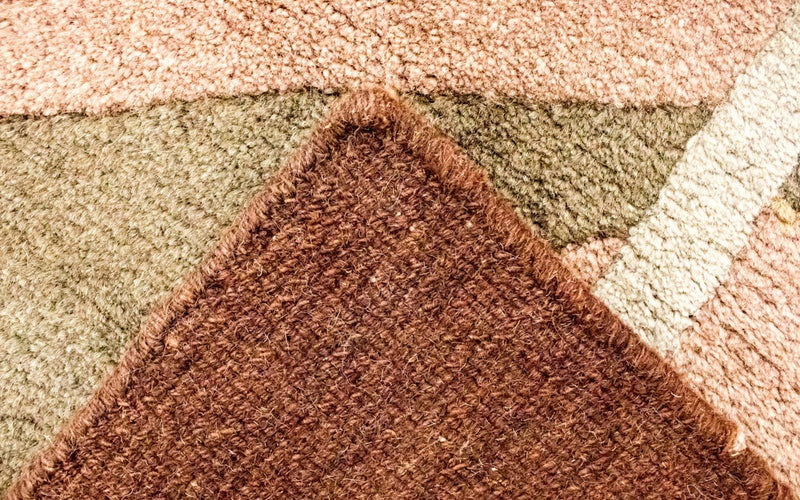 Dywan z Nepalu - 178 x 119 cm - brązowy