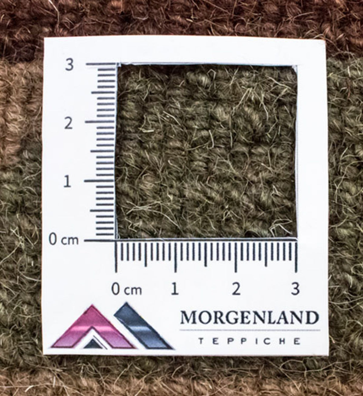 Dywan z Nepalu - 178 x 119 cm - brązowy