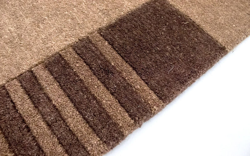 Dywan z Nepalu - 177 x 120 cm - brązowy