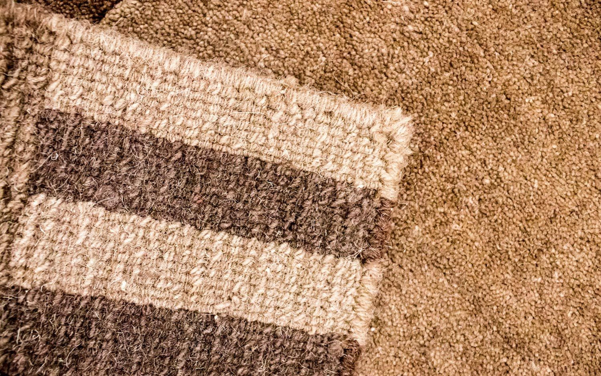 Dywan z Nepalu - 177 x 120 cm - brązowy