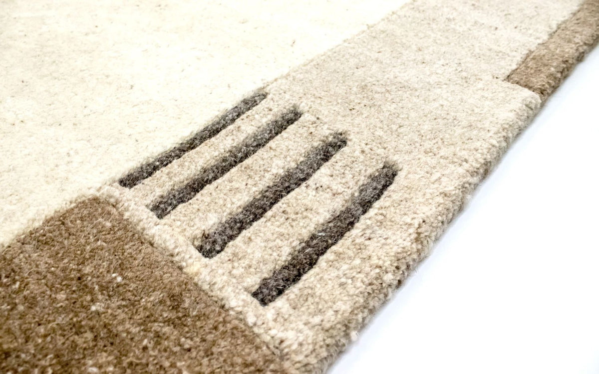 Dywan z Nepalu - 174 x 122 cm - beżowy