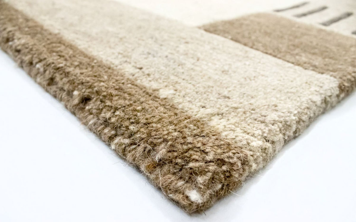 Dywan z Nepalu - 174 x 122 cm - beżowy