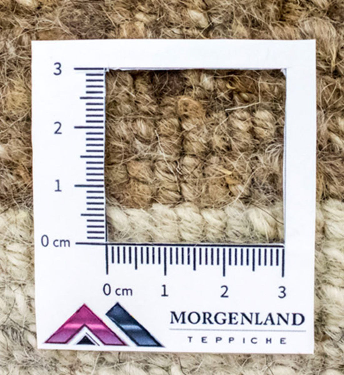 Dywan z Nepalu - 183 x 118 cm - beżowy