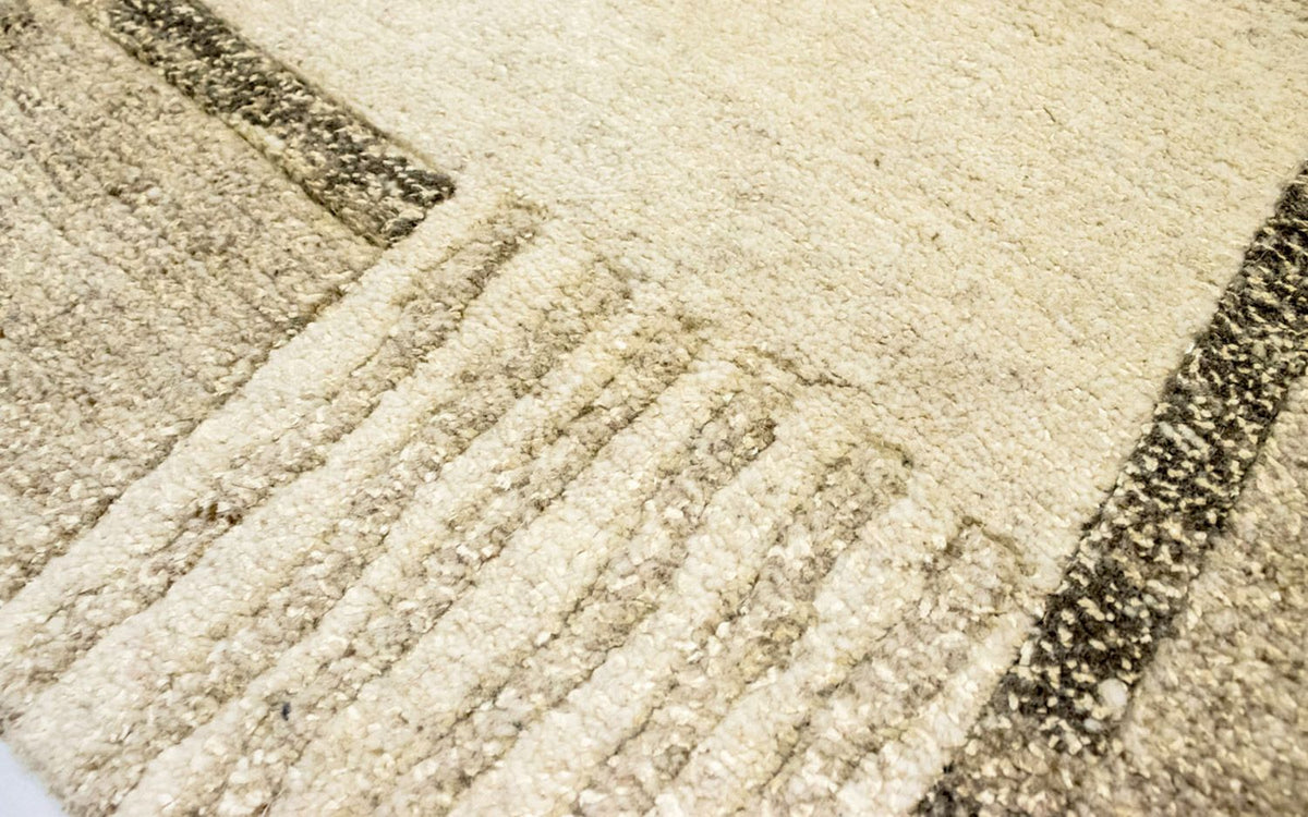 Dywan z Nepalu - 173 x 122 cm - beżowy