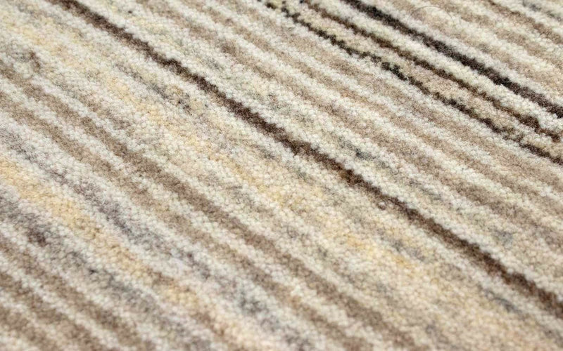 Dywan wełniany - 124 x 63 cm - natura