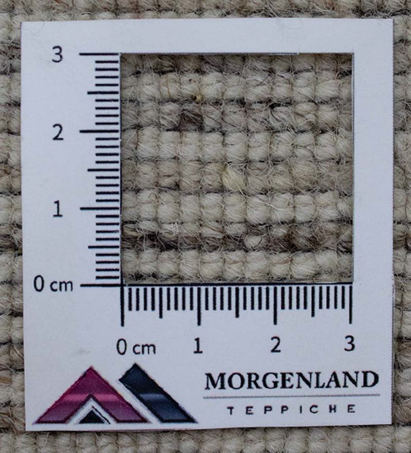 Dywan wełniany - 124 x 63 cm - natura