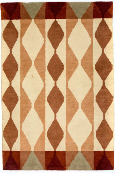 Indo Gabbeh Dywan 119x182cm - Dywan wełniany