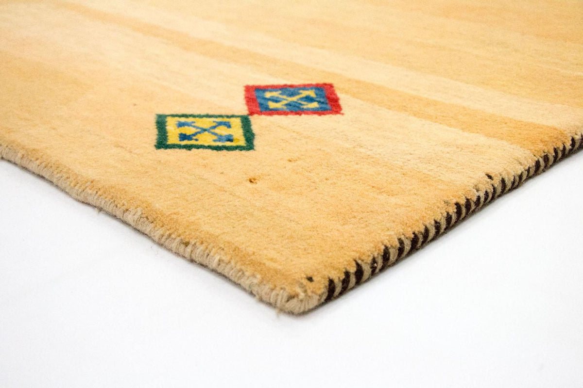 Dywan Gabbeh - Indus - 193 x 121 cm - złoto