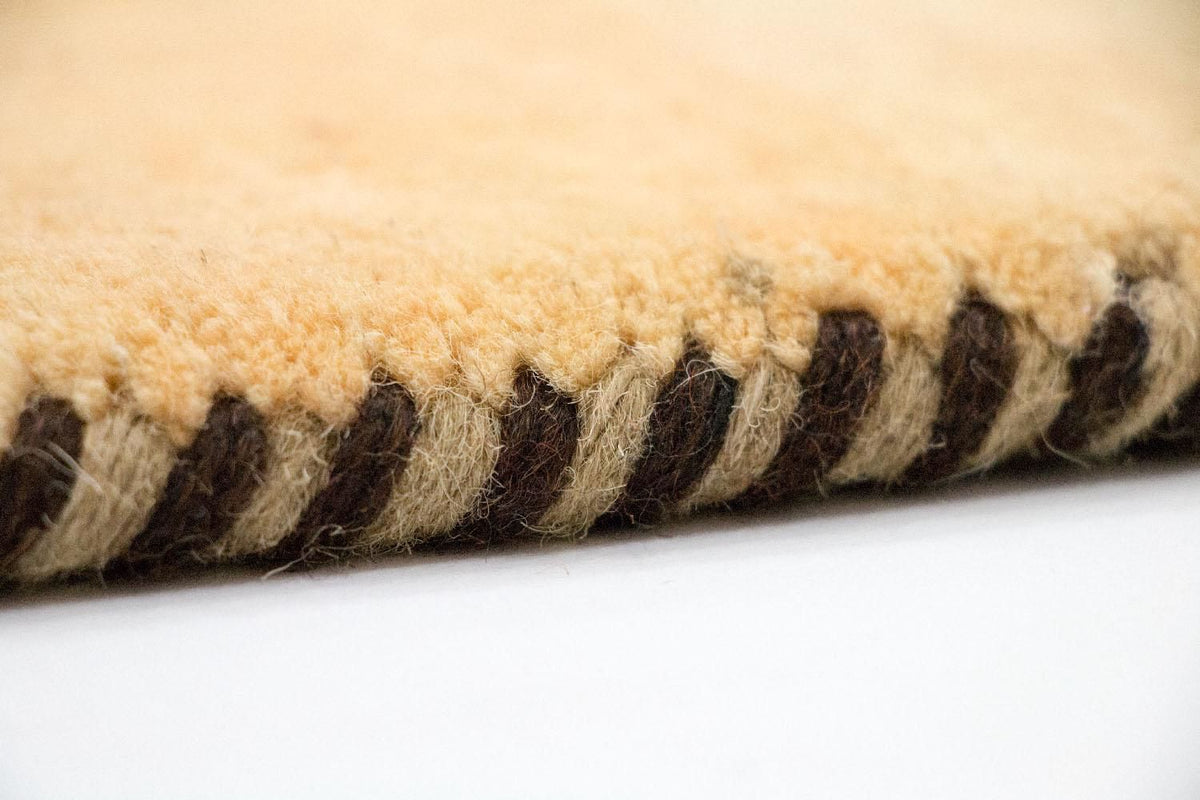 Dywan Gabbeh - Indus - 193 x 121 cm - złoto