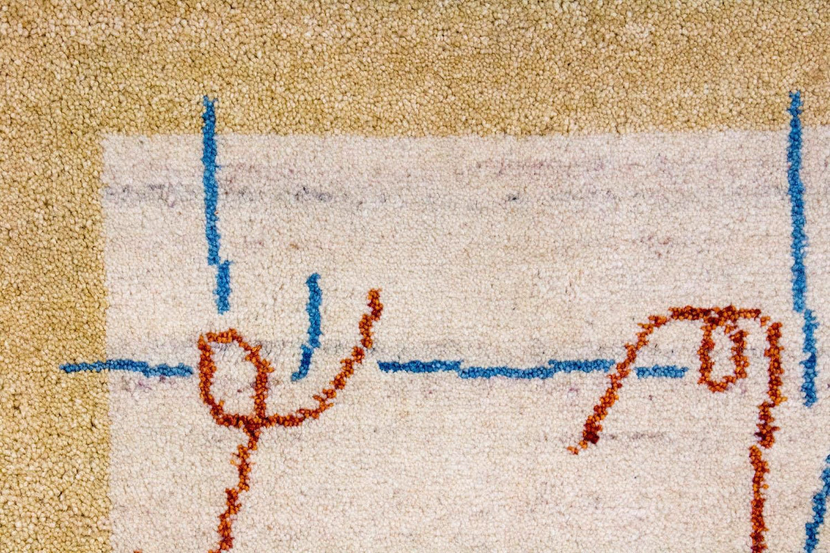 Dywan Gabbeh - Indus - 140 x 70 cm - beżowy