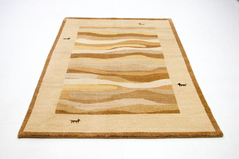 Dywan Gabbeh - Indus - 203 x 140 cm - wielokolorowy