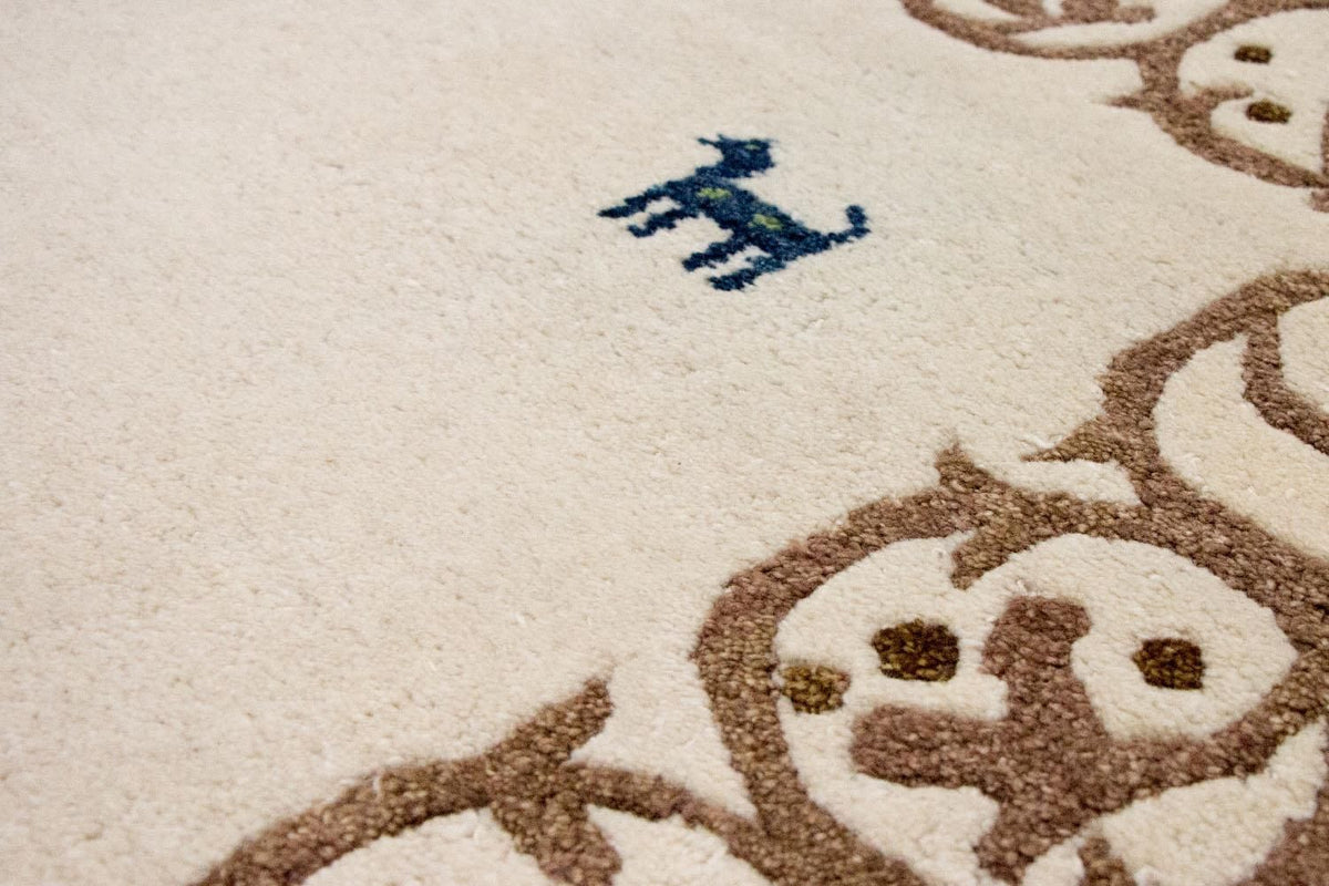 Dywan Gabbeh - Indus - 228 x 155 cm - beżowy