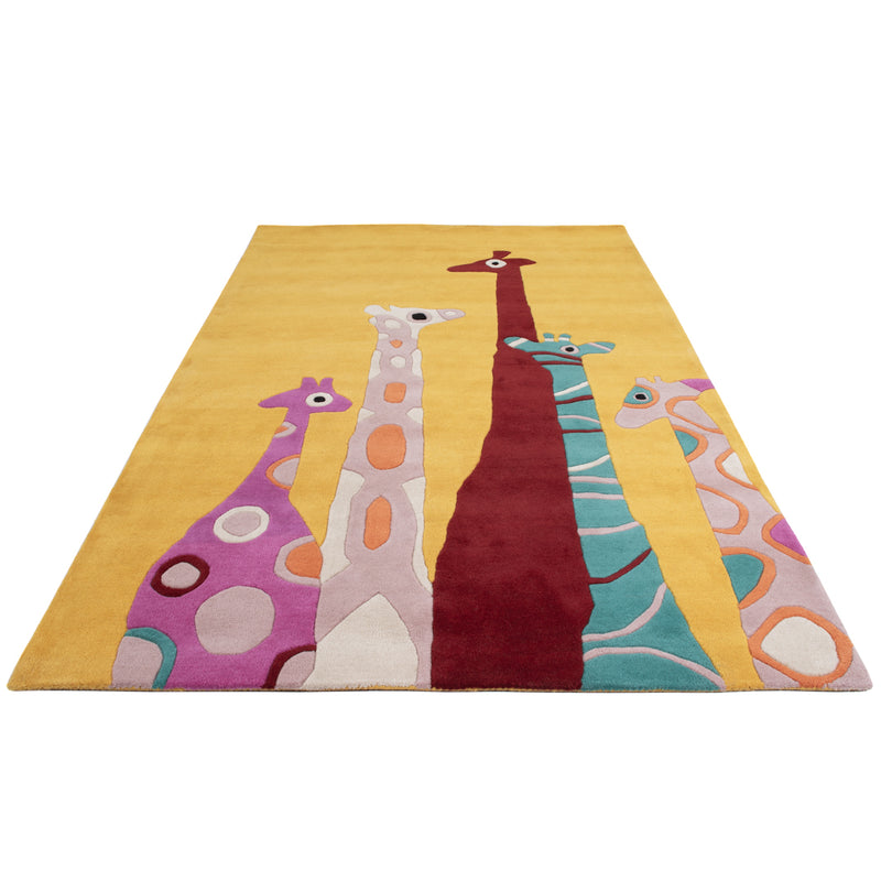 Kinderteppich Giraffen