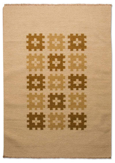 Nowoczesny kilim Dywan Erana - Dywan wełniany