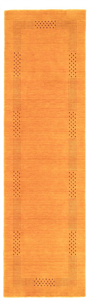 Biegacz Dywan Gabbeh - Indus - 200 x 80 cm - złoto