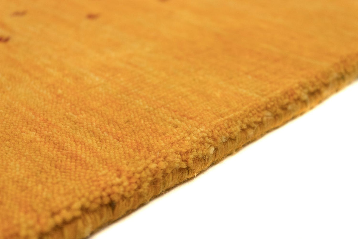 Biegacz Dywan Gabbeh - Indus - 200 x 80 cm - złoto