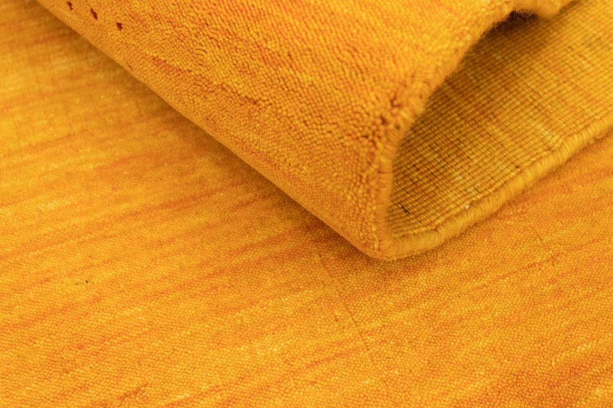 Biegacz Dywan Gabbeh - Indus - 200 x 80 cm - złoto