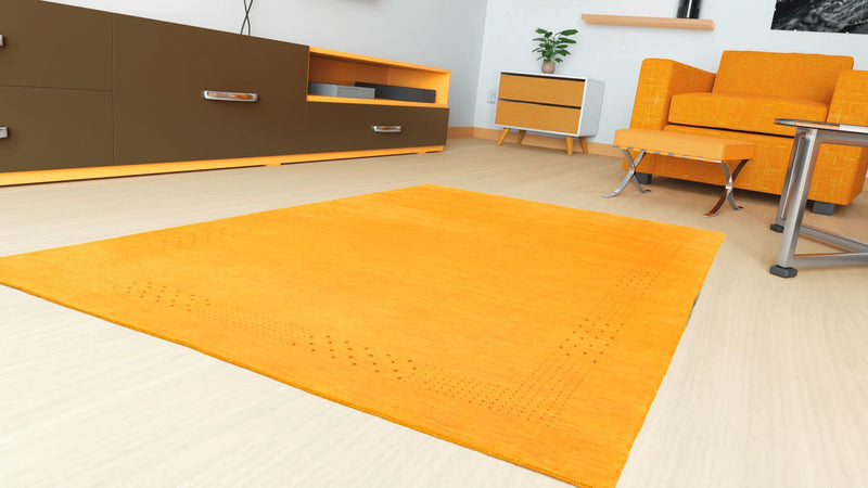 Dywan Gabbeh - Indus - 300 x 250 cm - złoto