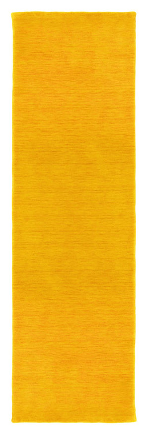 Biegacz Dywan Gabbeh - Indus - 200 x 80 cm - złoto