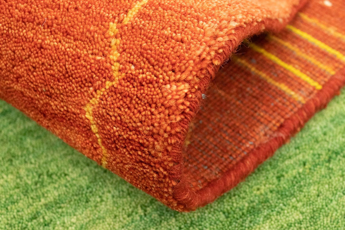 Dywan Gabbeh - Indus - 300 x 250 cm - zielona