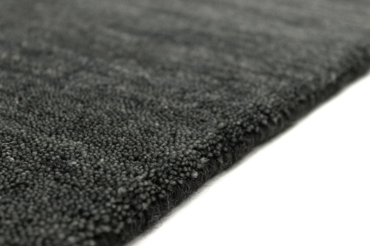 Biegacz Dywan Gabbeh - Indus - 400 x 80 cm - szary