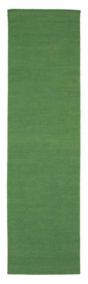 Dywan Kelim - modny - 160 x 90 cm - zielona