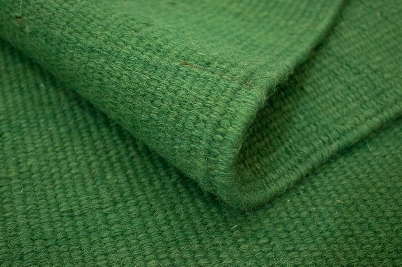 Dywan Kelim - modny - 160 x 90 cm - zielona