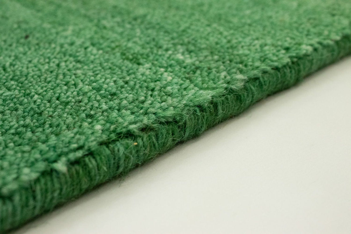 Biegacz Dywan Gabbeh - Indus - 200 x 80 cm - zielona