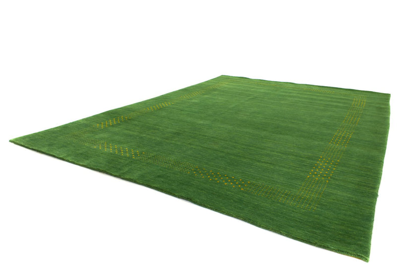 Dywan Gabbeh - Indus - 300 x 250 cm - zielona