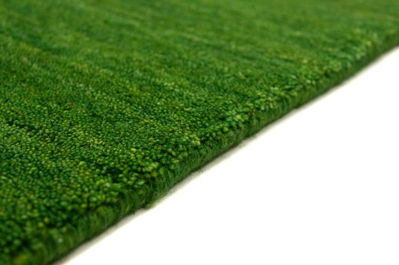 Biegacz Dywan Gabbeh - Indus - 200 x 80 cm - zielona