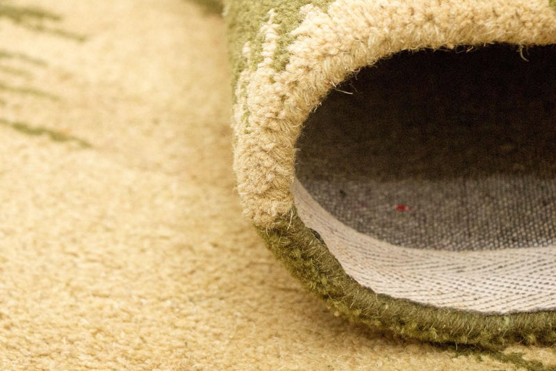 Dywan wełniany - 240 x 155 cm - zielona