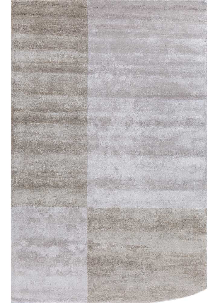 Designerski dywan kształt specjalny  - 240 x 150 cm - jasnoszary