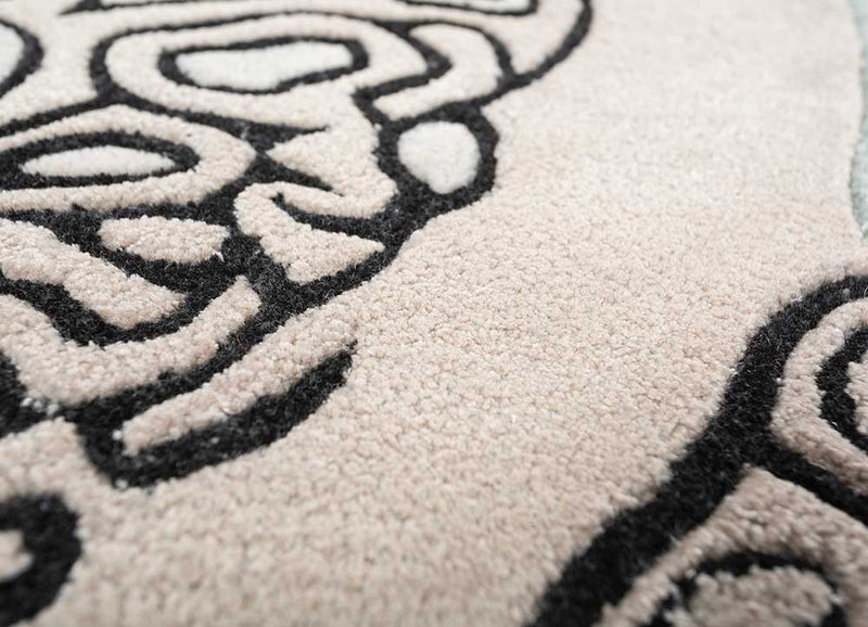 Dywan dla dzieci kształt specjalny  - 197 x 90 cm - kremowy