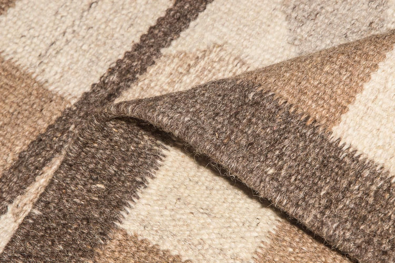 Dywan Kelim - modny - 200 x 140 cm - natura